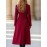 Women's Elegant Double Breasted Long Coat - Double-Sided Winter Jacket, H-Silhouette Solid Color Button Front Closure for, Weddings & Special Occasions (All-Season Hand Washable Outerwear)