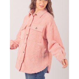 Women'S Winter Jacket - Elegant Long Sleeve Coat with Single-Breasted Button Front, Large Pockets - Warm Fall/Winter Outerwear for Everyday & Formal Events - SCACTO Women'S